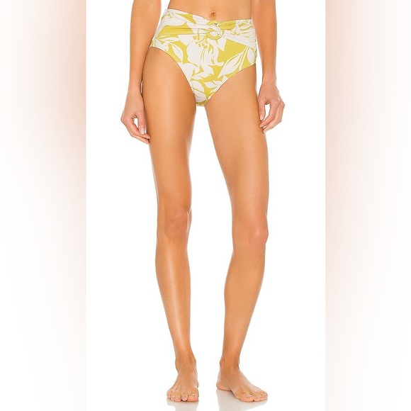 L^SPACE NWT LANA BOTTOMS in HAVANA BLOOMS - Picture 3 of 8